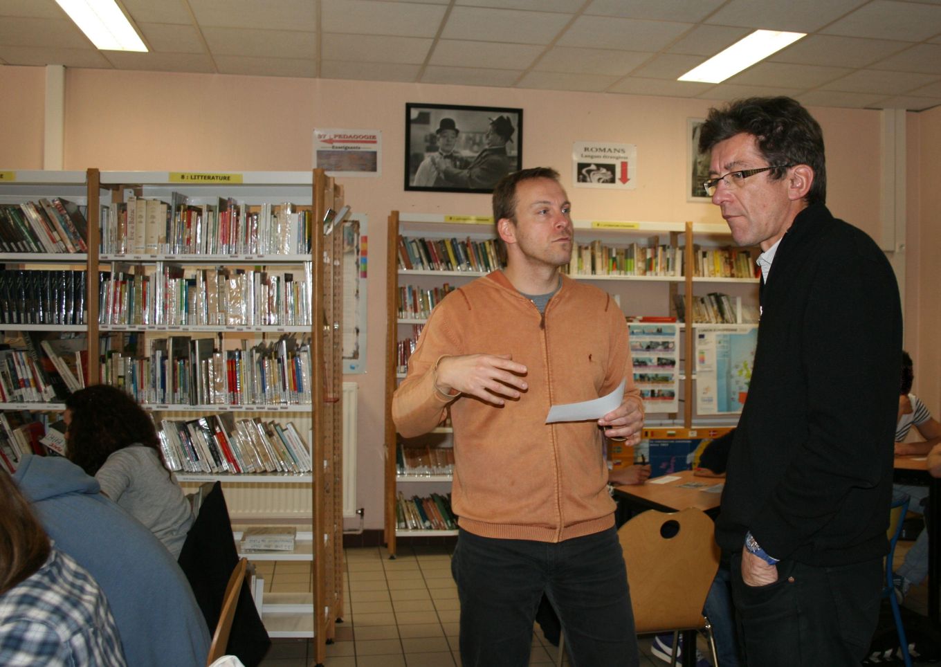 You are currently viewing Un journaliste au lycée : Didier Ravon